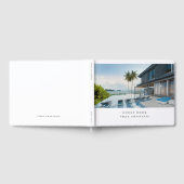 Vacation Rental Guest Feedback Elegant White Photo Gastenboek (Volledig)