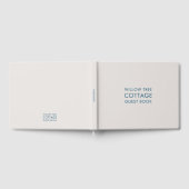 Vacation Rental Guest Feedback Simple Stone & Blue Gastenboek (Volledig)