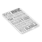 Vacation Rental Guest Manifesto Magneet (Rechterzijde)