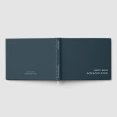 Vacation Rental | Minimalistisch eenvoudig marineb Gastenboek (Volledig)