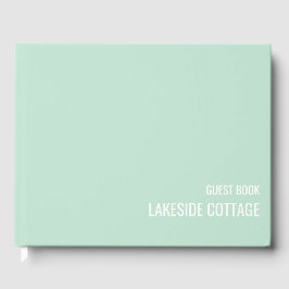 Vacation Rental Mint Minimalist Modern Airbnb Gastenboek