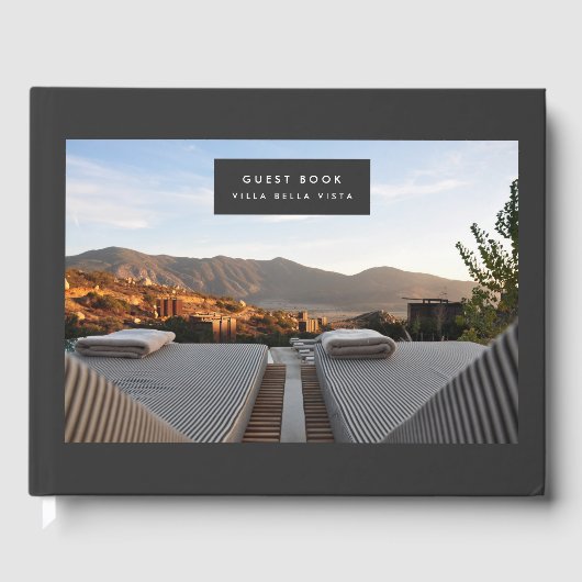 Vacation Rental Modern Stylish Guest Comments Gastenboek (Voorkant)