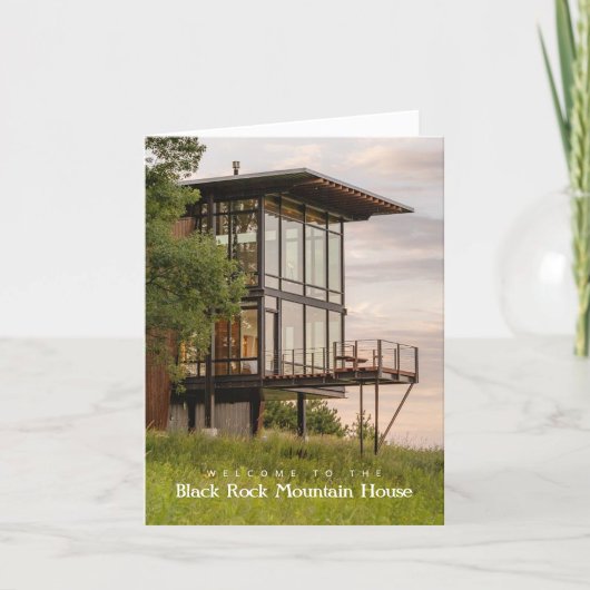 Vacation Rental Property Guest Hartelijk dank Bedankkaart