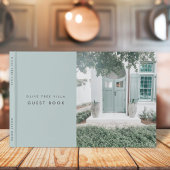 Vacation Rental Simple Elegant Sage Green Photo Gastenboek