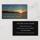 Vacation Rental Visitekaartje (Voorkant / Achterkant)