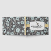 Vacation Rental Waterverf Floral Poppies Pattern Gastenboek (Volledig)