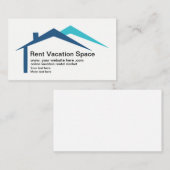 Vacation Rental Website Visitekaartje (Voorkant / Achterkant)