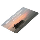 Vacation Rental Your Home Photo of Use Lake Photo Magneet (Linkerzijde)