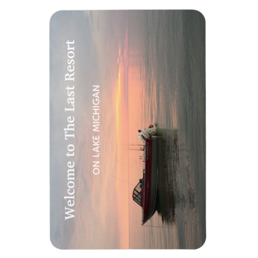 Vacation Rental Your Home Photo of Use Lake Photo Magneet (Verticaal)
