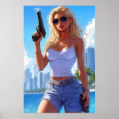 Vacation’s Over – Back from the Beach, Locked and Poster (Voorkant)