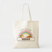 Vacation Squad Rainbow Tote Bag (Voorkant)