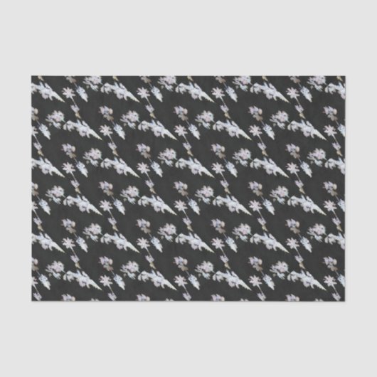 Vacation Tropical Palms Artistic Waterverf Silhou Tissuepapier (Voorkant)