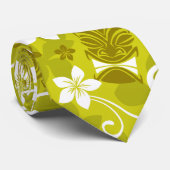 Vacationing Tiki Stropdas (Opgerold)