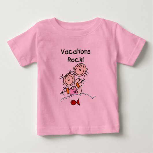 Vacations Rock-T-shirts en giften (Voorkant)