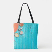 Vacations summer sun coneflower tote bag (Achterkant)