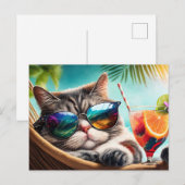 Vacatkat Briefkaart (Voorkant / Achterkant)