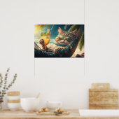 Vacatkat Poster (Keuken)