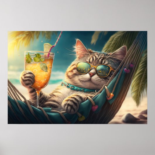 Vacatkat Poster (Voorkant)