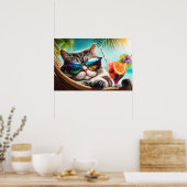 Vacatkat Poster (Keuken)