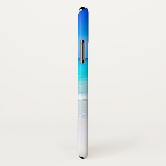 Vacatrondreis rond Aqua Blue Ocean Zee Sky Case-Mate iPhone Case (Achterkant / rechts)