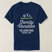 Vacature 1 van de Yellowstone National Park T-shirt (Design voorkant)