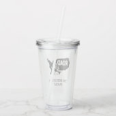 Vacature aangepaste reeks | gezinstraject Verenigd Acryl Drinkbeker (Achterkant)