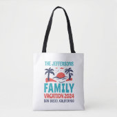 Vacature Beach Holiday Travel Souvenir Tote Bag (Voorkant)