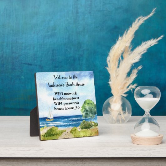 Vacature Beach Home WIFI Short-term Huur Fotoplaat (Insitu)