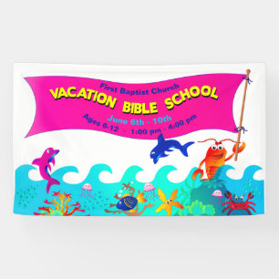 Vacature Bible School Colorful Zee Life Critters Spandoek