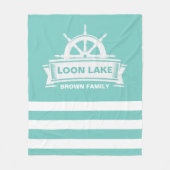 Vacature bij het gezinsmeer fleece deken (Voorkant)