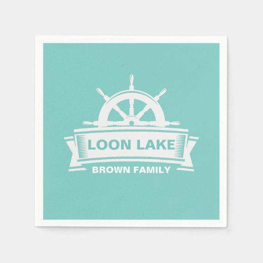 Vacature bij het gezinsmeer servet (Voorkant)