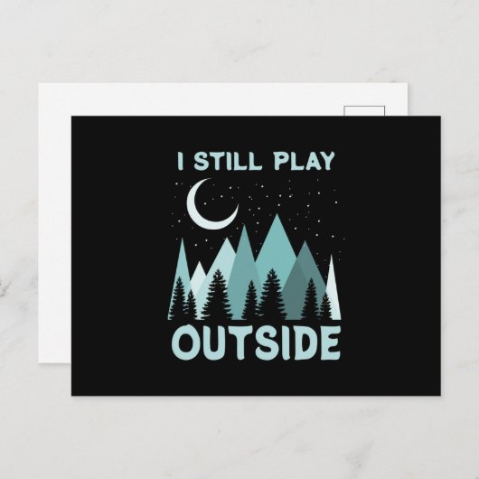 Vacature camping Quote Briefkaart (Voorkant / Achterkant)