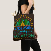 Vacature Camping Trip Funny | Aangepaste naam Tote Bag (Dichtbij)