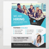 Vacature Flyer Sjabloon (Voorkant / Achterkant)