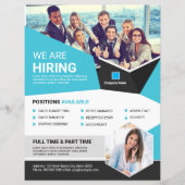 Vacature Flyer Sjabloon (Voorkant)