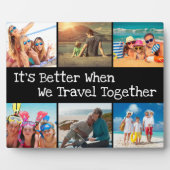 Vacature Photo Collage beter om samen te reizen Fotoplaat (Voorkant)