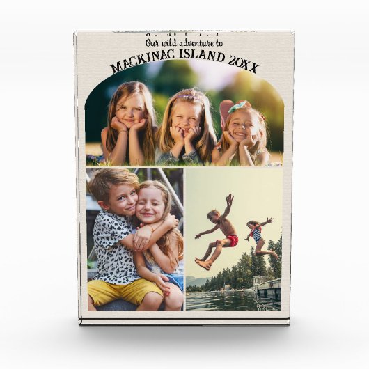 Vacature Photo Collage Family Reunion Memory Album Fotoblokken (Voorkant)