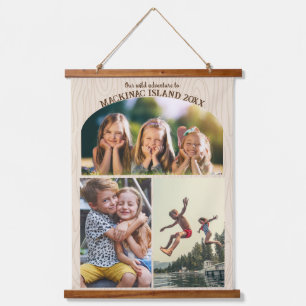 Vacature Photo Collage Family Reunion Memory Album Hangend Wandkleed