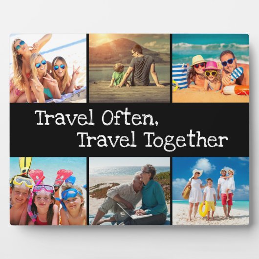Vacature Photo Collage Travel Vaak, samen Fotoplaat (Voorkant)
