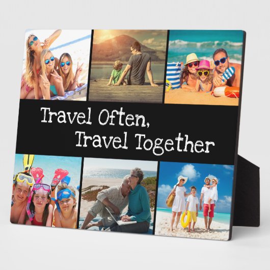 Vacature Photo Collage Travel Vaak, samen Fotoplaat (Zijkant)