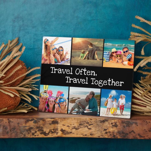 Vacature Photo Collage Travel Vaak, samen Fotoplaat (Zijkant)
