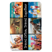 Vacature Photo Collage Travel Vaak samen Magneet (Verticaal)
