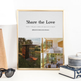 Vacature - Teken sociale thuismedia Poster