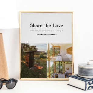 Vacature - Teken sociale thuismedia Poster