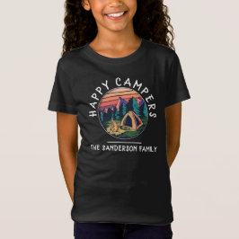 Vacature Tent Family Camping Trip T-shirt