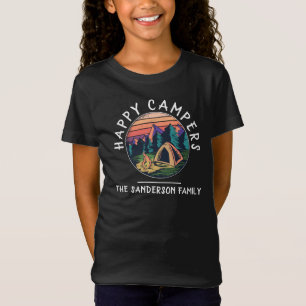Vacature Tent Family Camping Trip T-shirt
