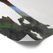 Vacature Tropical Palms Artistic Waterverf Poster (Hoek)