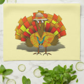 Vacature Turkije Thanksgiving Theedoek (Gevouwen)