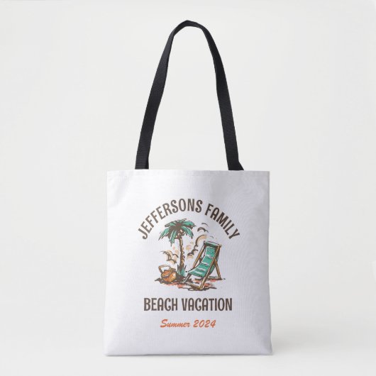 Vacature voor de familie tote bag (Voorkant)