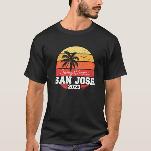 Vacature voor de San Jose-reeks 2023 Overeenkomend T-shirt (Voorkant)